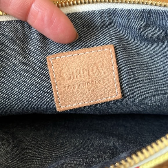 Claire V. Canvas Zip Clutch - Picture 3 of 6